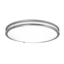 AFX Lighting, Inc. CAF18L5AJUDSN-BB - Carlisle 18'' LED Semi-Flush,120-277V,5 CCT,SN,BB