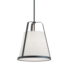 AFX Lighting, Inc. LIZP18MBBK - Lizzette 18'' Med Base Pendant,120V,BK