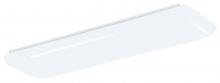 AFX Lighting, Inc. RC432R8 - Lighting by AFX RC432R8 Rigby Narrow Floating Cloud, 4-32 Watt T8, White Diffuser