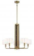 Minka-Lavery 2785-695 - Chelsea - 5 Light Chandelier, a Robin Baron Design