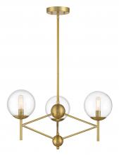 Minka-Lavery 2796-695 - Auresa - 3 Light Pendant Fixture in Metal