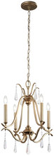 Minka-Lavery 4444-582 - Laurel Estate - 4 Light Mini Chandelier