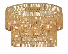 Minka-Lavery 5042-695 - Bungalow Heaven - 17" 5 Light Flush Mount