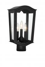 Minka-Lavery 73206-66 - Houghton Hall - 3 Light Outdoor Post Mount