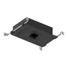 Nora NHAP-3S05L42725DT - 3" Apollo Square Non-IC Airtight New Construction Housing w/ 0.5" to 0.875" Ceiling