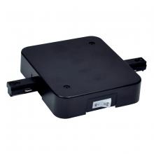 Nora NT-358B/10A - In-Line Feed w/ Circuit Limiter, 10 Amps, One-Circuit Track, Black Finish