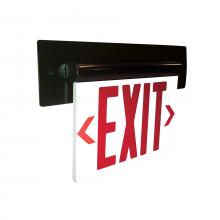 Nora NX-815-LEDRMB - EXIT REC ADJ BAT 1F RED/MIR BL
