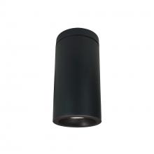 Nora NYLD2-6S075135BZB4 - 6" Cobalt Surface Mount Cylinder, Black, 750L, 3500K, Bronze Reflector, 120V Triac/ELV/0-10V &