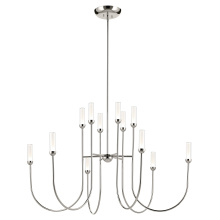 Kichler 52758PNLED - Chandelier Extra Large Multi Tier 12Lt