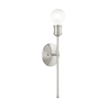 Livex Lighting 16711-91 - 1 Lt Brushed Nickel Wall Sconce