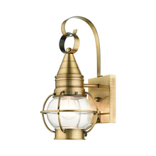 Livex Lighting 26900-01 - 1 Lt Antique Brass Outdoor Wall Lantern