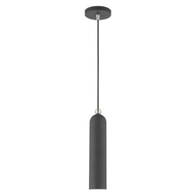 Livex Lighting 46751-76 - 1 Lt Scandinavian Gray Pendant