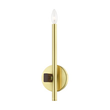 Livex Lighting 49341-12 - 1 Lt Satin Brass ADA Single Sconce