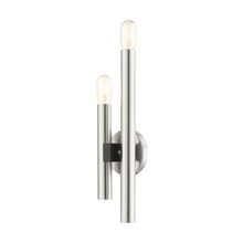 Livex Lighting 49992-91 - 2 Lt Brushed Nickel ADA Double Sconce