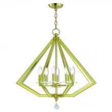 Livex Lighting 50668-02 - 8 Lt PB Chandelier
