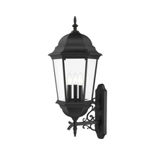 Livex Lighting 7566-14 - 3 Lt Textured Black Outdoor Wall Lantern