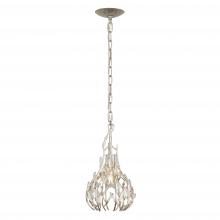 Varaluz 271M01GD - Bask 1-Lt Crystal Mini Pendant - Gold Dust