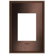 Legrand AWC1G3MAC4 - adorne Matte Antique Copper One-Gang-Plus Screwless Wall Plate