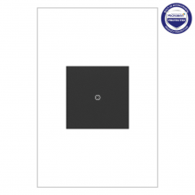 Legrand ASTP1532G4 - adorne sofTap Switch, Graphite, with Microban