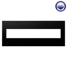 Legrand AWP6GGR1 - adorne Graphite Six-Gang Screwless Wall Plate with Microban