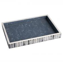 Cyan Designs 11836 - Lapis Tray | Blue| White | Large