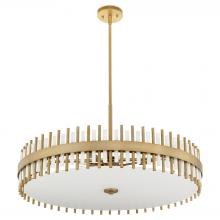 Cyan Designs 11947 - Cassio 8 Light Pendant Aged Brass