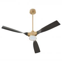Cyan Designs 11981 - Alisio Ceiling Fan | Aged Brass | Dark Walnut