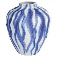 Cyan Designs 12188 - Ripple Vase | Chalk White  | Small