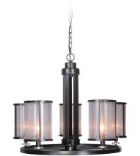 Craftmade 36725-MBK - 5 Light Chandelier