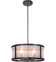 Craftmade 36794-MBK - 4 Light Pendant