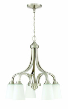 Craftmade 41915-BNK - 5 Light Down Chandelier