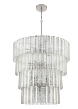 Craftmade 48628-BNK - Museo 28 Light Chandelier in Brushed Polished Nickel