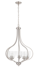 Craftmade 49935-BNK - Serene 5 Light Foyer in Brushed Polished Nickel