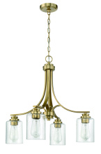 Craftmade 50524-SB - 4 Light Chandelier