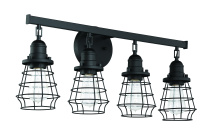 Craftmade 50604-FB - 4 Light Vanity