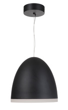 Craftmade 51190-FB-HUE - Studio 15.39" LED Pendant in Flat Black