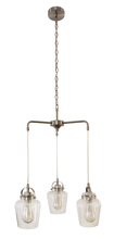 Craftmade 53523-BNK - Trystan 5 Light Chandelier in Brushed Polished Nickel