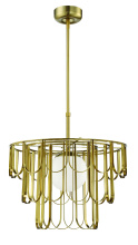 Craftmade 54992-SB - Melody 1 Light Pendant in Satin Brass