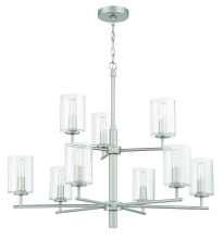 Craftmade 55629-SN - 9 Light Chandelier