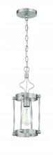 Craftmade 57091-BNK - Jolenne 1 Light Mini Pendant in Brushed Polished Nickel