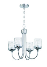 Craftmade 58124-CH - 4 Light Chandelier