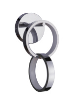 Craftmade 59362-CH-LED - 2 Ring LED Wall Sconce