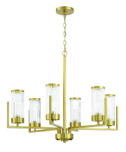 Craftmade 60126-SB - 6 Light Chandelier
