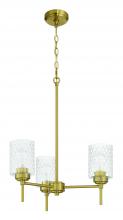 Craftmade 60523-SB - 3 Light Chandelier