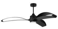 Craftmade BDX60FB3-NWF - 60" Ceiling Fan w/DC Motor, Blades, LED Light Kit, Damp Rated, Non WiFi