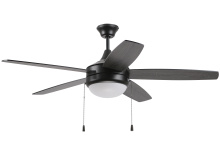 Craftmade EPHA52FB5 - 52" Ceiling Fan w/ 5 Blades, LED Light Kit, Energy Star