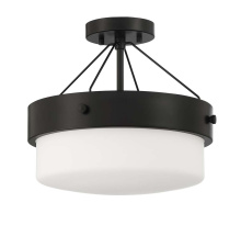 Craftmade XS3213-FB - 2 Light Convertible Semi Flush