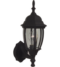 Craftmade Z260-TB - Bent Glass 1 Light Small Outdoor Wall Lantern in Textured Black