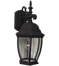 Craftmade Z284-TB - Bent Glass Cast 1 Light Medium Outdoor Wall Lantern in Textured Black