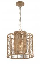 Crystorama JAY-A5001-BS - Jayna 12.5'' Burnished Silver Chandelier